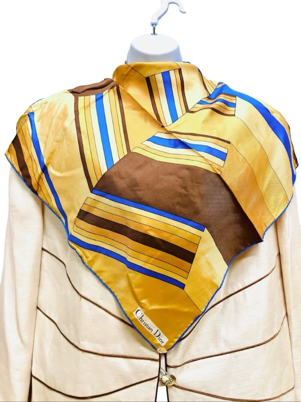 New-Christian Dior  100% silk SatinNeck-Chief 20